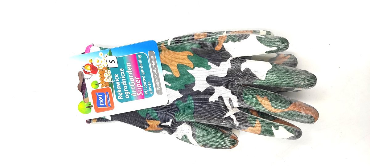 Rękawice Ogrodowe Rękawiczki Ochronne Robocze R. S