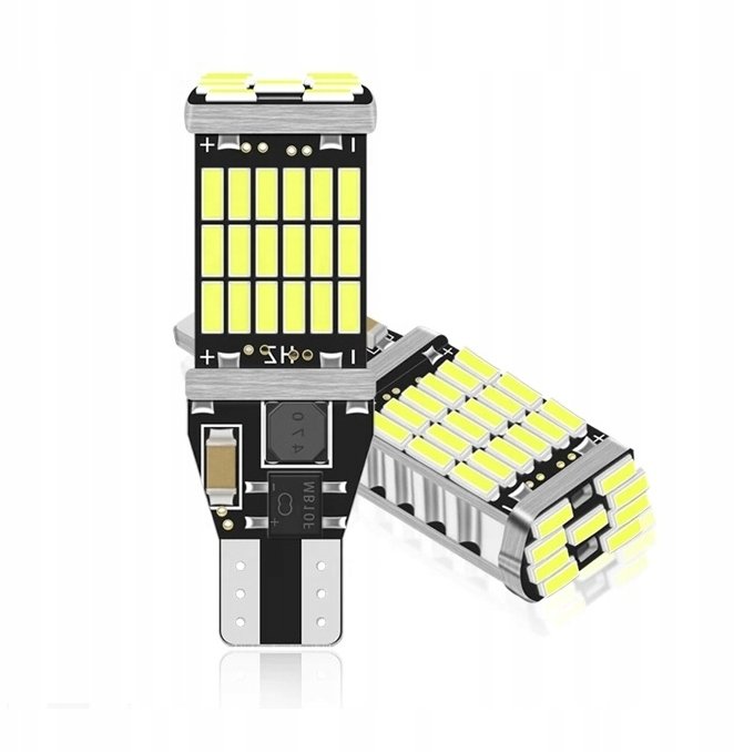 Żarówka Led W16w T15 Canbus Wsteczny 45 Led Smd