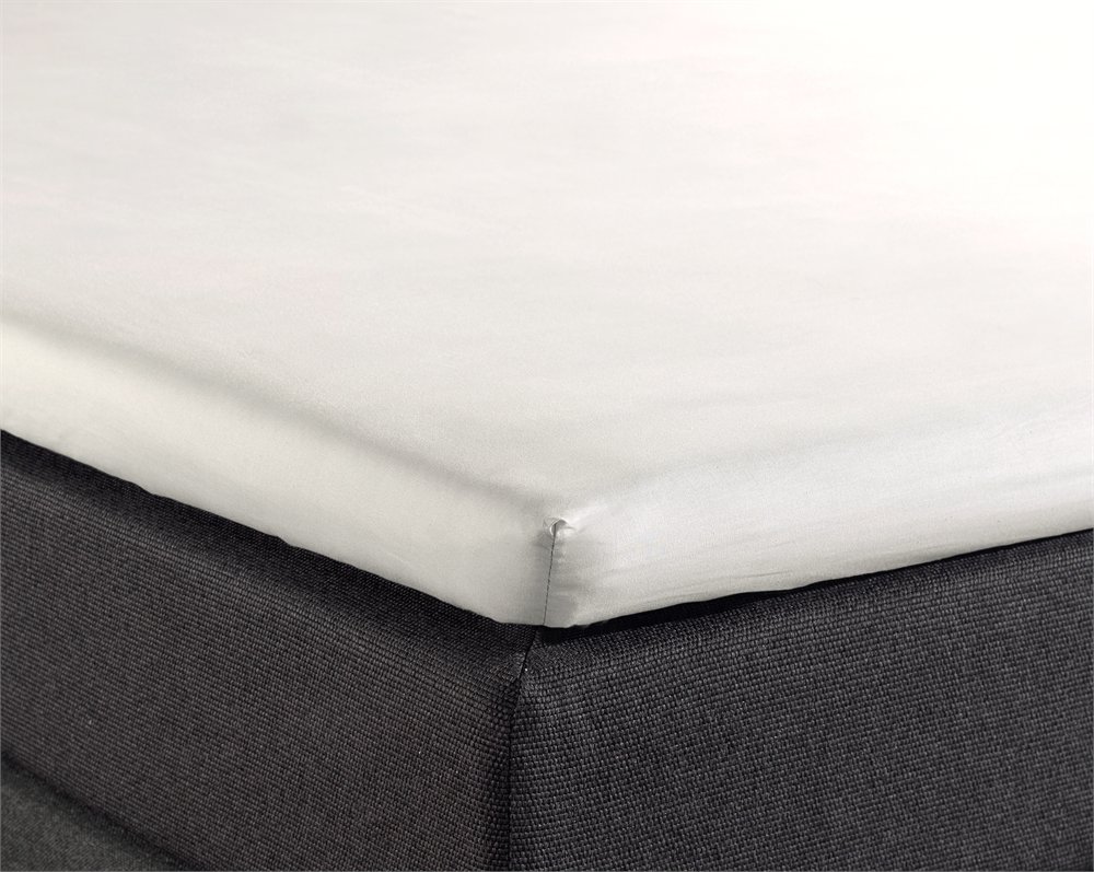 Prześcieradło na gumce, dzielone - bawełna k. kremowy 180 x 210