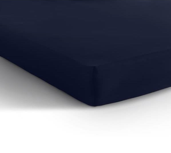80/90/100x200cm prześcieradło Jersey 135g. k. indygo