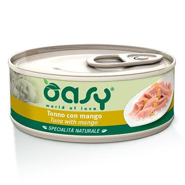 Oasy Natural 150 g karma mokra dla kota tuńczyk z mango 150 g