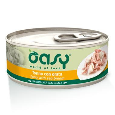 Oasy Natural 150 g karma mokra dla kota tuńczyk z doradą 150 g