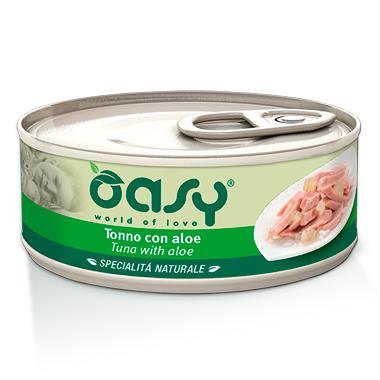 Oasy Natural 150 g karma mokra dla kota tuńczyk z aloesem 150 g