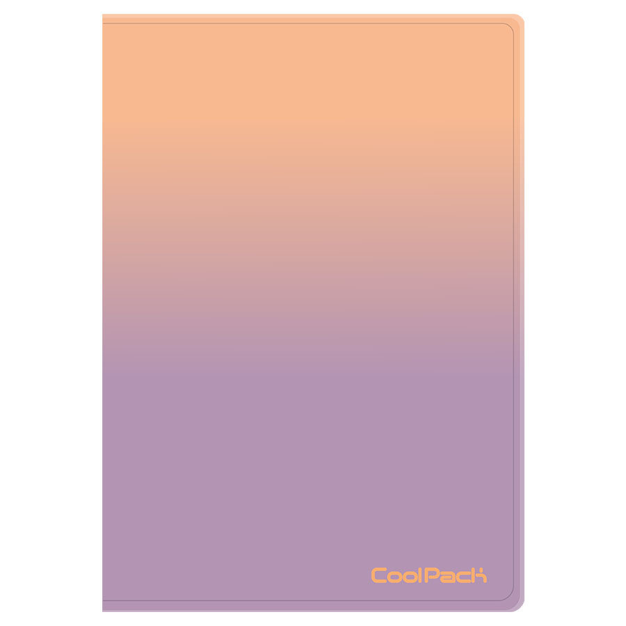 Patio Teczka A4 Coolpack Clear Book Gradient Berry 20 koszulek