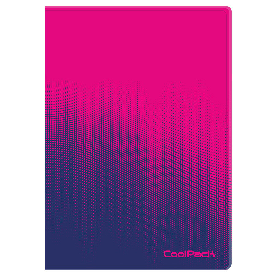 Patio Teczka A4 Coolpack Clear Book Gradient Frape 20 koszulek