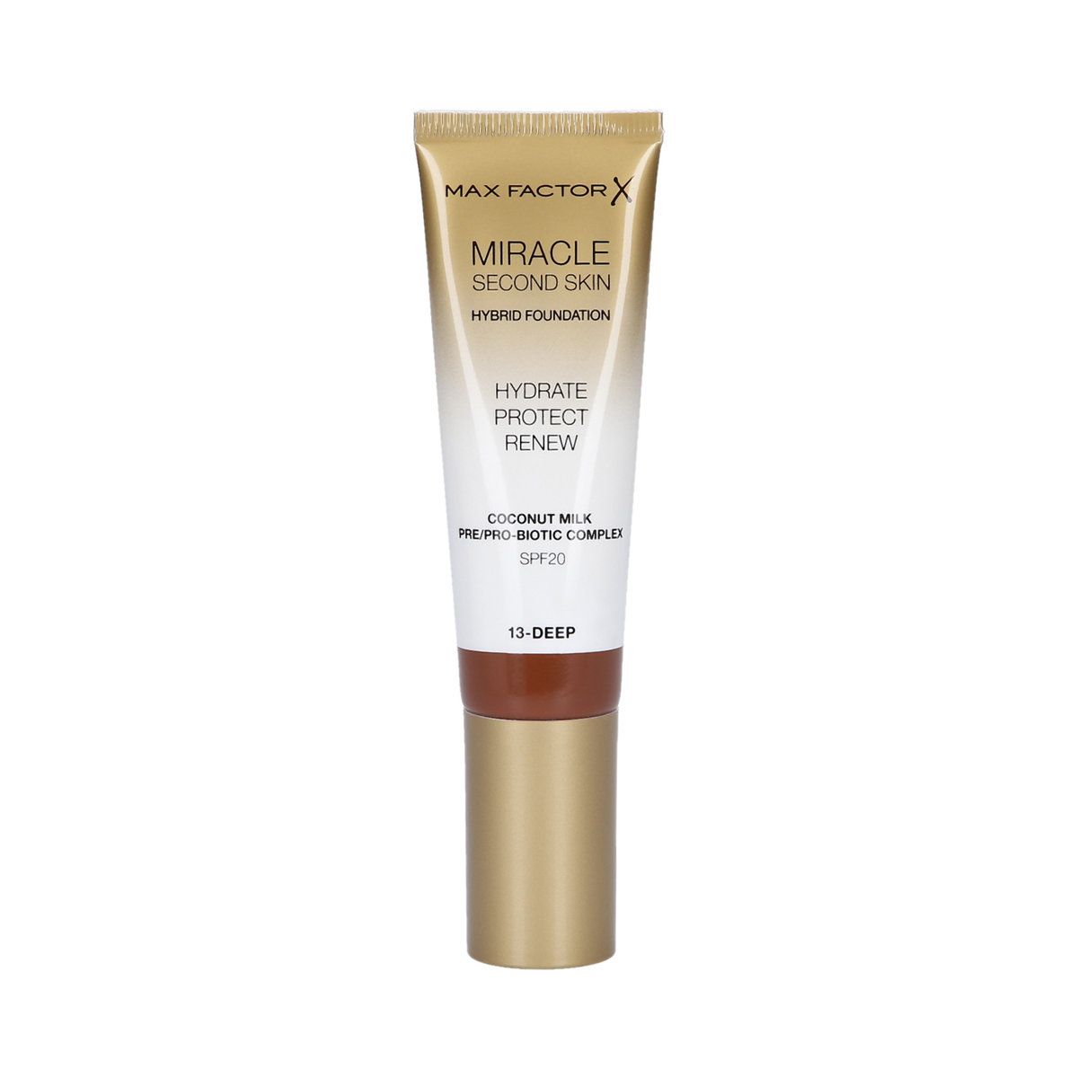 Max Factor, Miracle Second Skin, Nawilżający podkład do twarzy spf20 013 deep, 30 ml