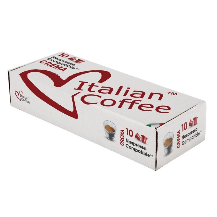 Italian Coffee Crema Italian Coffee kapsułki do Nespresso - 10 kapsułek