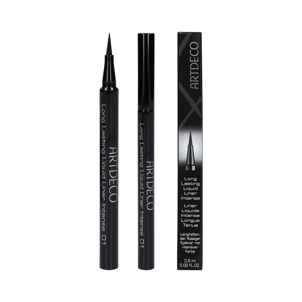 Artdeco Long Lasting Liquid Liner Intense eyeliner 0,6 ml dla kobiet 01 Black