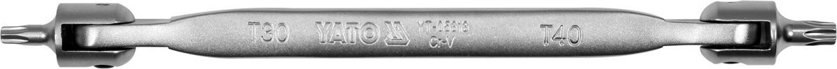 Yato Klucz Torx T30 x T40 Przegubowy Stal CrV