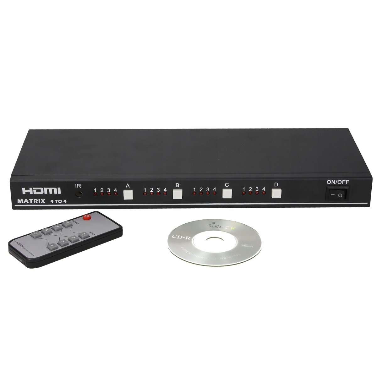 Matryca Hdmi 4X4 Fullhd 1080P Matrix Przełącznik