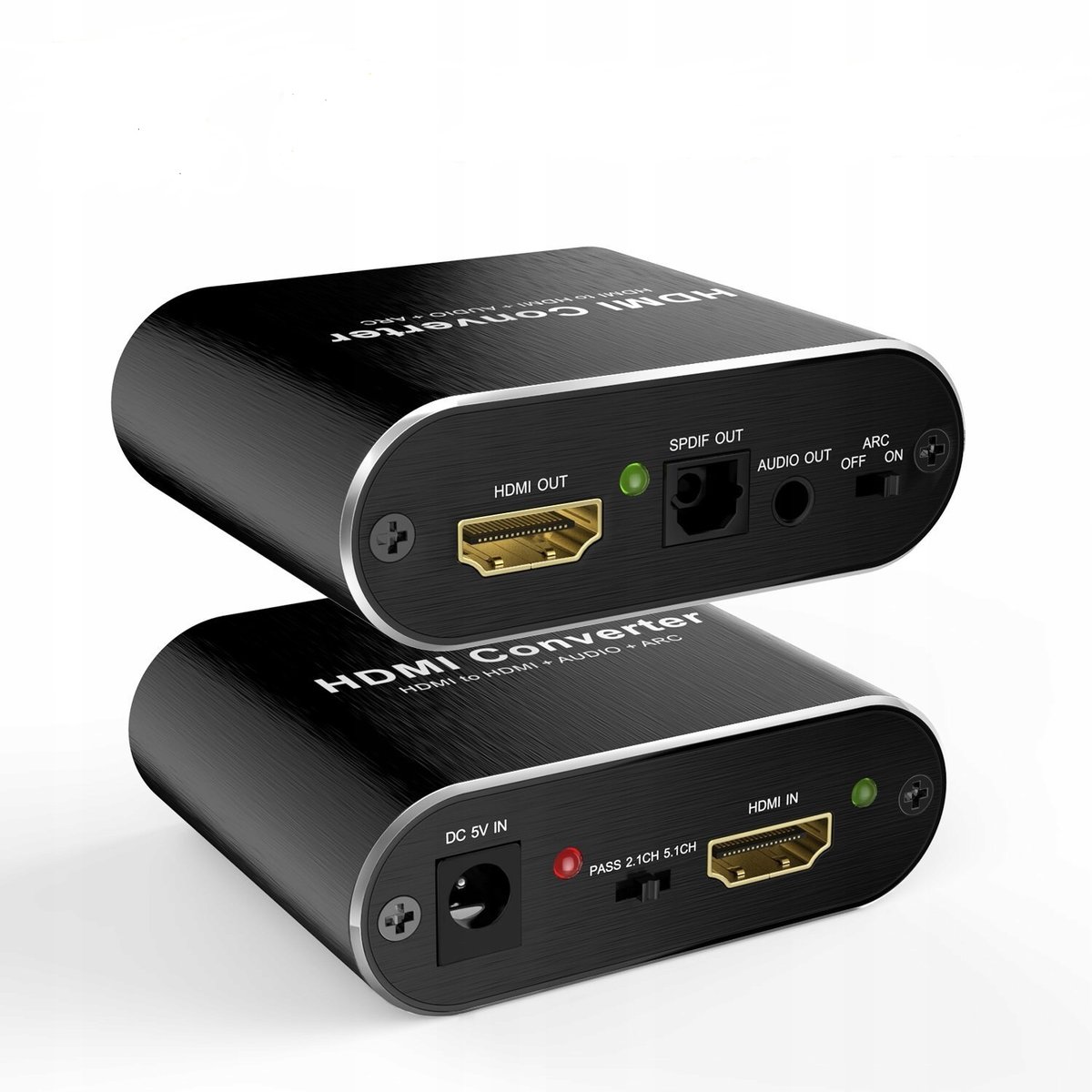 Ekstraktor Hdmi do HDMI+audio Arc Adapter Konwerte