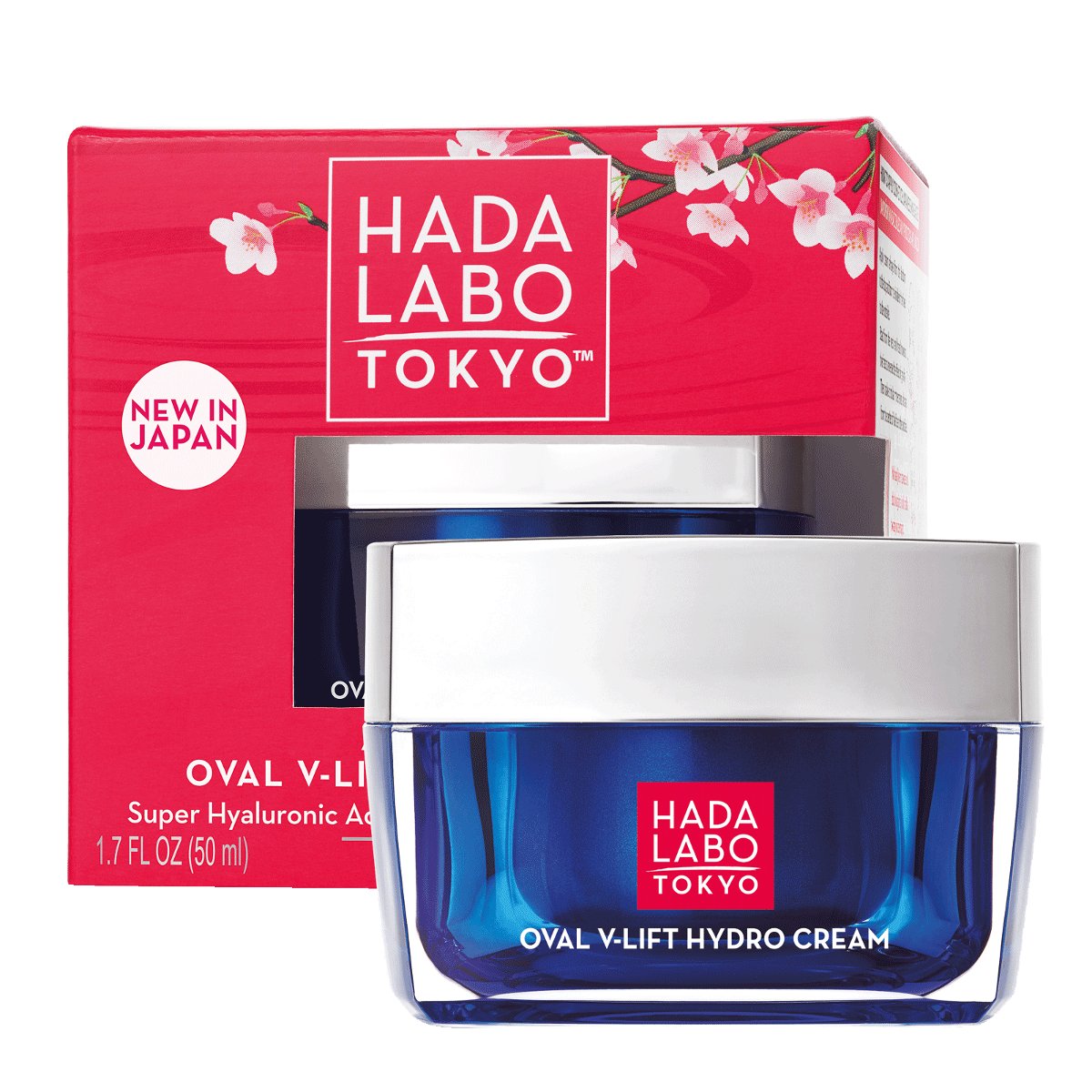 Фото - Крем і лосьйон Hada Labo TOKYO - Anti-Aging Oval V-Lift Hydro Cream - Przeciwzmarszczkowy 