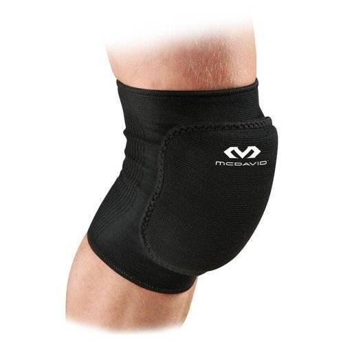 Ochraniacz na kolano Ściągacz McDavid Jumpy Knee Pad - 2 szt czarny - L