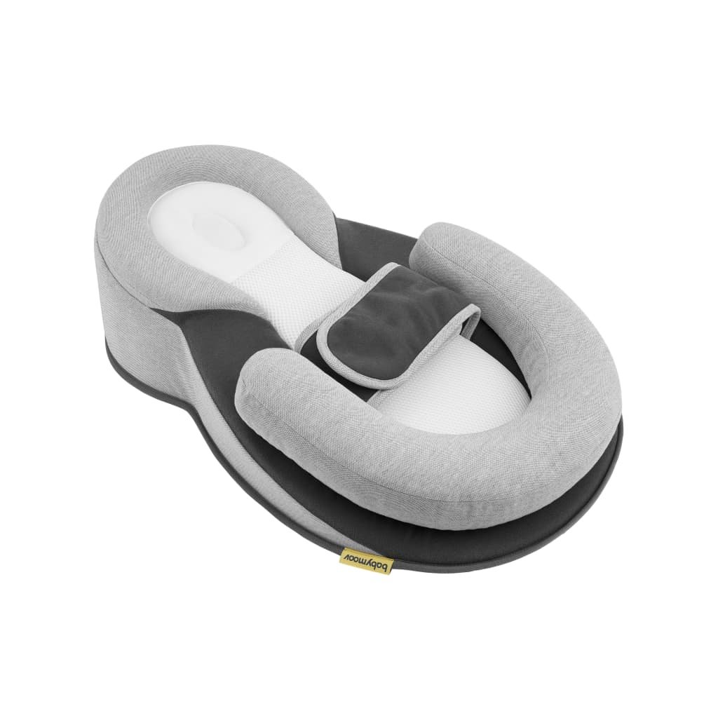 Babymoov A050417 Babymoov Cosydream Plus, poduszka do leżenia i klinowania dla niemowląt, szara