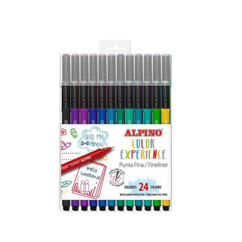 Cienkopisy Alpino Experience 24kol