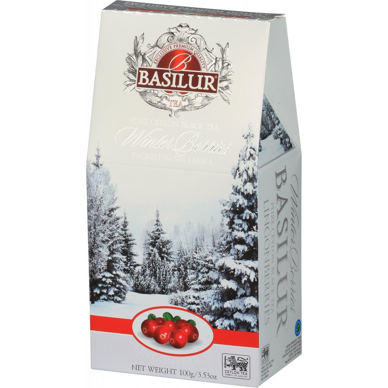 WINTER BERRIES - LINGONBERRIES stożek - 100 g