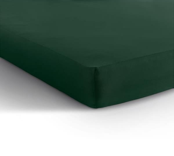 140x200/220cm prześcieradło Double Jersey 220g. k. c. zielony