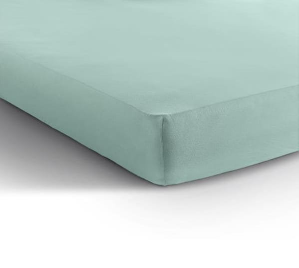 140x200/220cm prześcieradło Double Jersey 220g. k. seledynowy