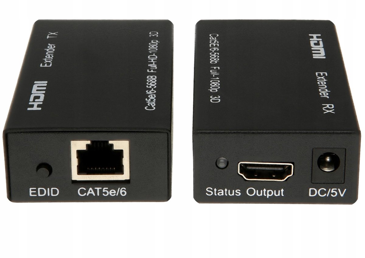 Extender Konwerter Hdmi Na Lan Po Skrętce Rj45 60M