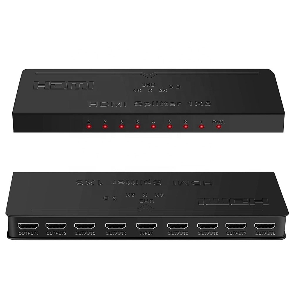 Splitter Hdmi 1X8 Rozdzielacz 4K*2K Ultra Hd 4K