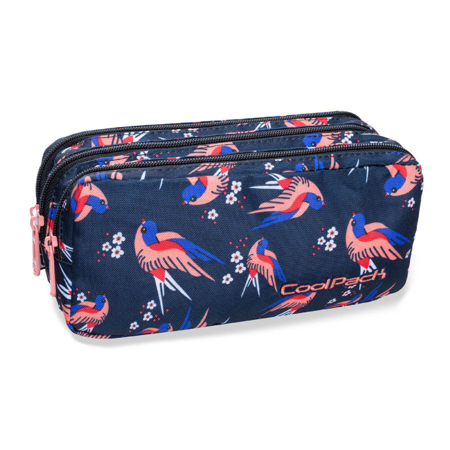 CoolPack Trzykomorowa saszetka piórnik szkolny Primus Colibri B60012