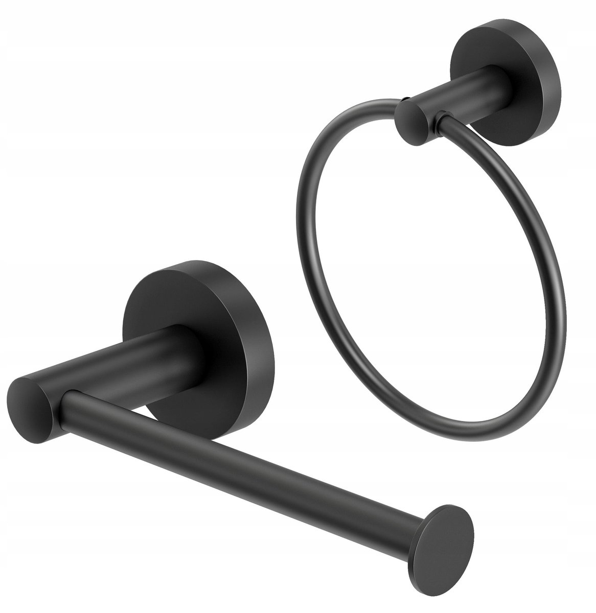 Roy Czarny Uchwyt Na Papier Toaletowy