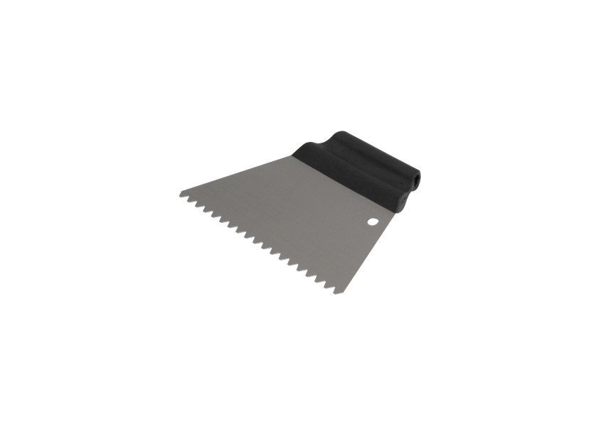 KUBALA Szpachla metalowa 180mm ząb 6x6mm  0516 KUBALA KU0516