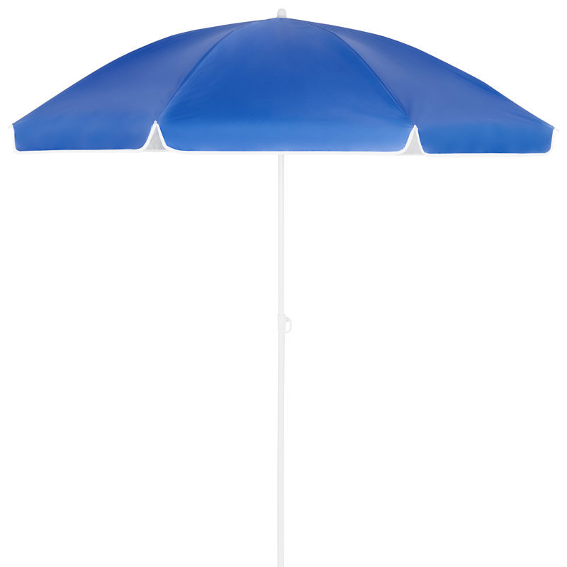 Parasol Ogrodowy Pochylny Średnica 200Cm Niebieski