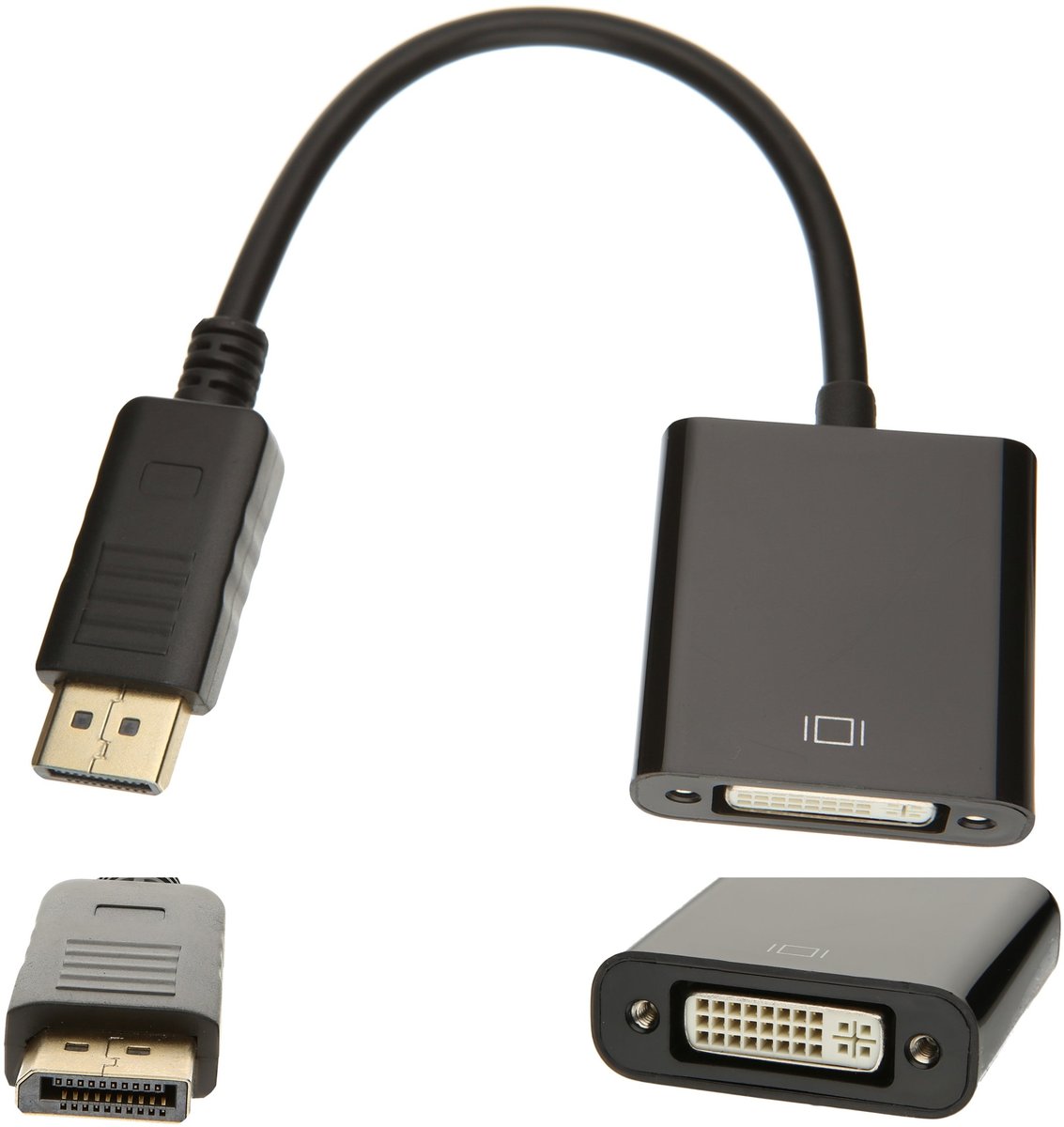 Adapter Konwerter Displayport Dp - DVI Fullhd