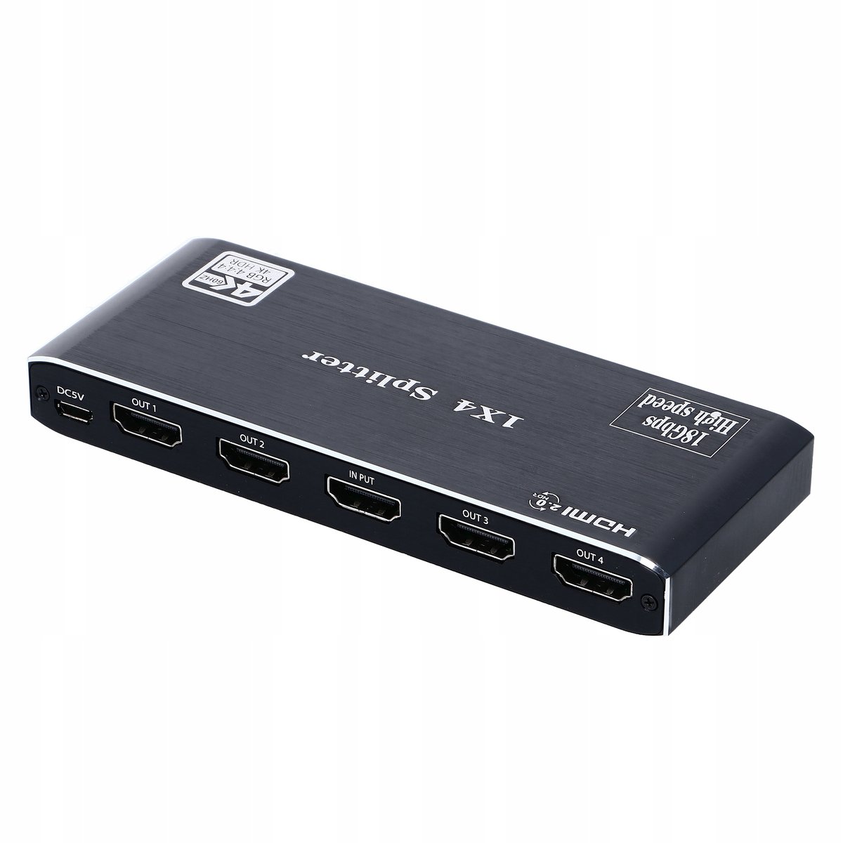 Zdjęcia - Kabel Splitter Hdmi 2.0 1X4 Rozdzielacz Uhd 4K Hdcp 2.2