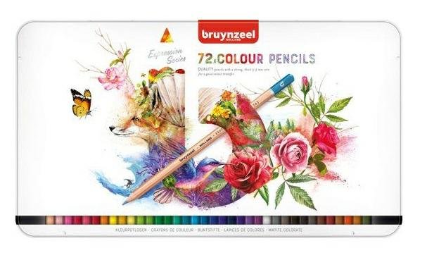 Talens Bruynzeel Expression colour pencils tin 72 60312072