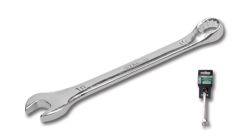 Klucz płasko-oczkowy 14mm Stalco