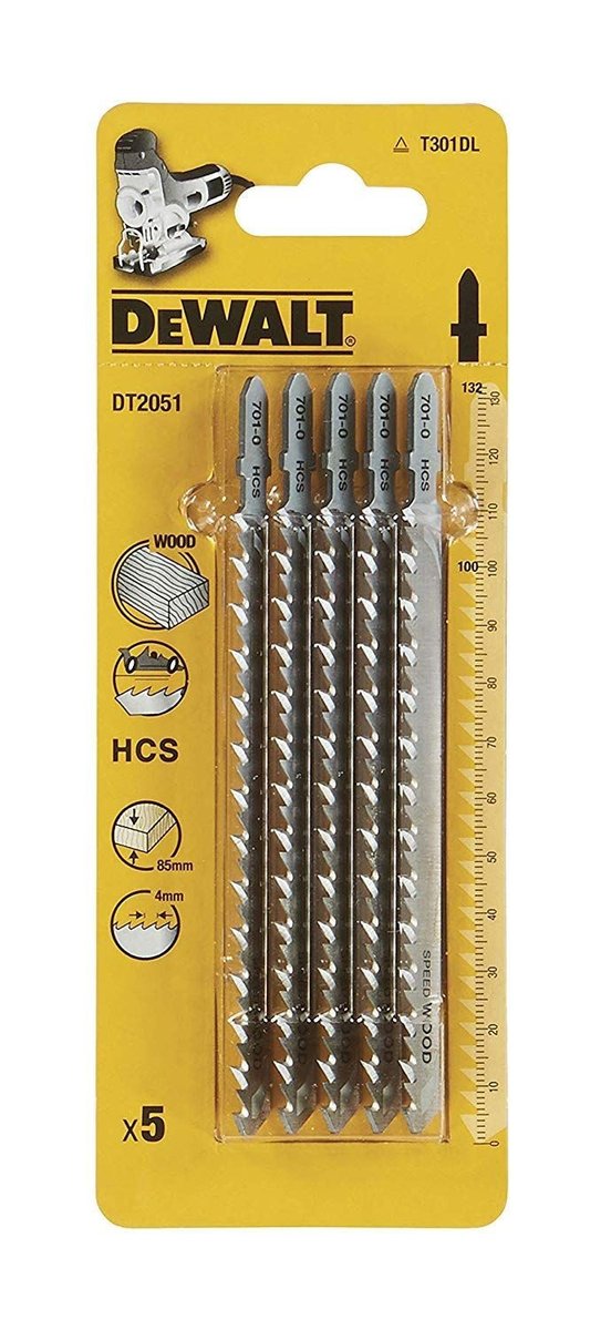 DeWalt Brzeszczot do wyrzynarki 5szt.T301DL DT2051-QZ