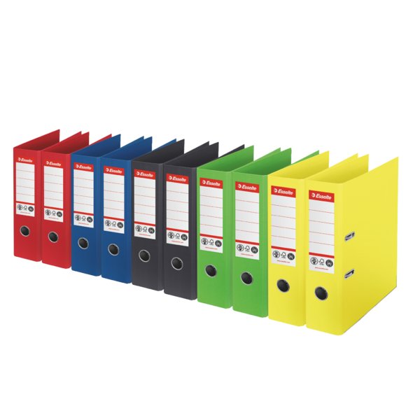 Segregator Esselte No.1 neutralny pod względem emisji CO2, A4, szer. 75 mm, mix kolorów