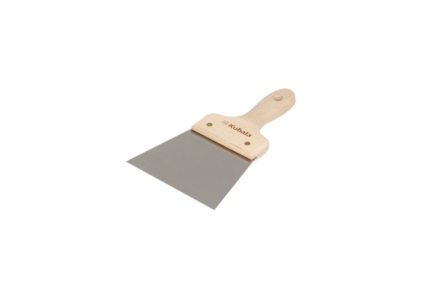 KUBALA Szpachla nierdzewna 160mm, uchwyt drewniany 0593 KUBALA KU0593