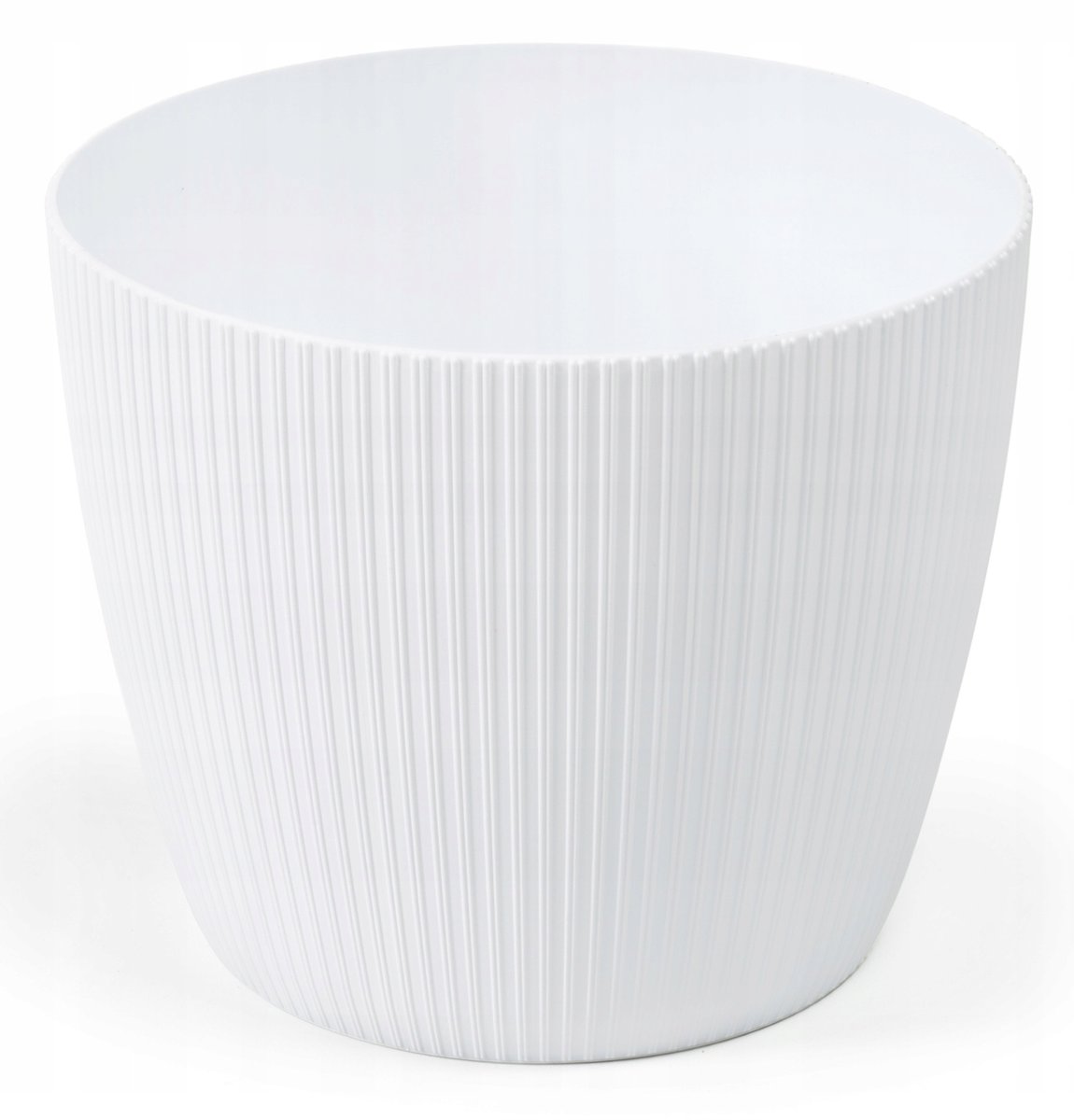 Doniczka osłonka plastikowa biała 11 cm Magnolia Jumper