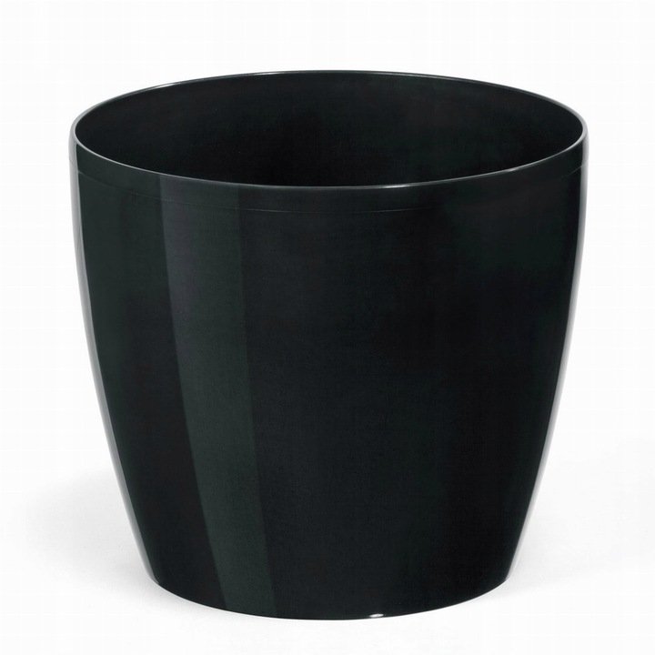 LAMELA Osłonka plastikowa Magnolia czarna 15,5cm