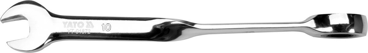 Klucz Płasko-oczko Skręcony Z Grzechotką 10mm