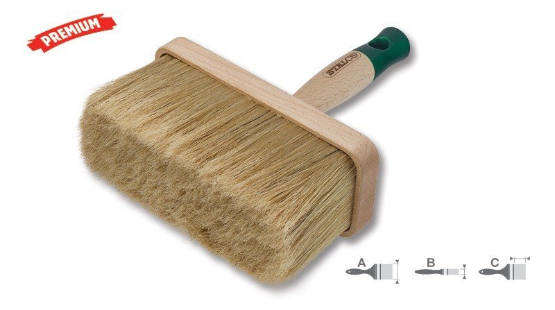 Stalco Pędzel ławkowiec 180x80