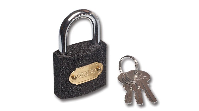 Kłódka żeliwna 75mm Stalco