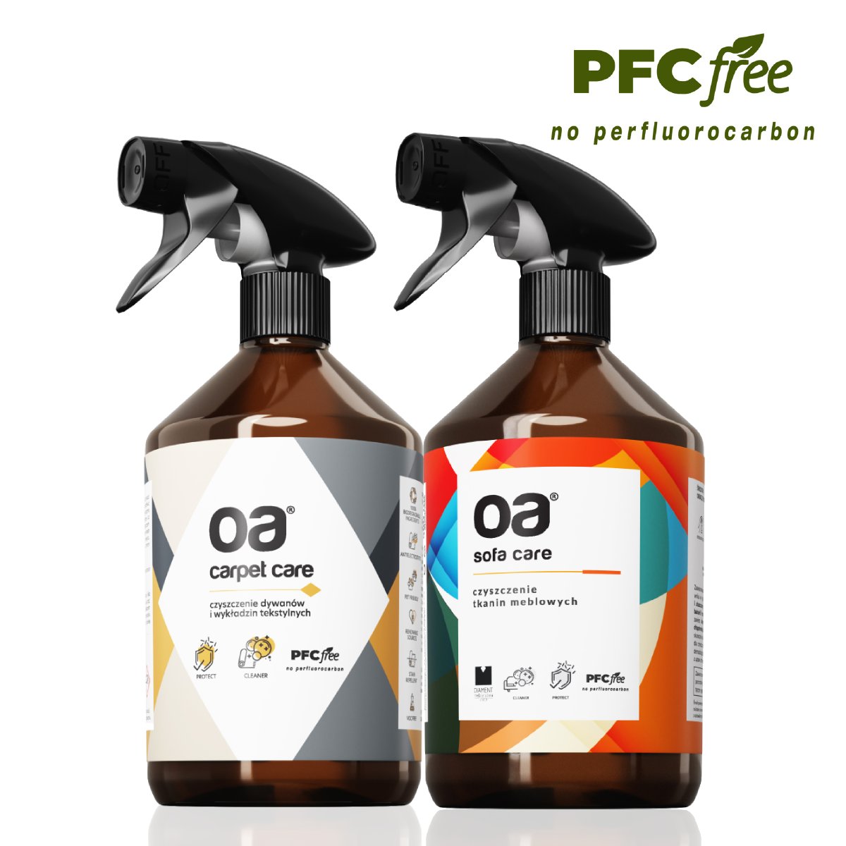 ZESTAW OA Czyszczenie Dywanu + Czyszczenie Tkanin Sofy 500ml
