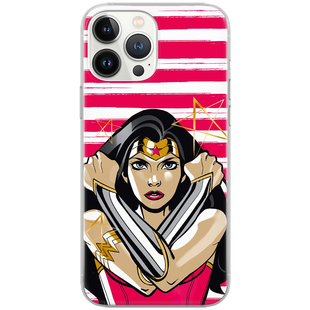 Etui DC dedykowane do Samsung M10, wzór: Wonder Woman 003 Etui całkowicie zadrukowane, oryginalne i oficjalnie licencjonowane