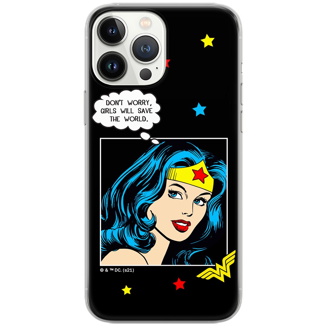 Etui DC dedykowane do Samsung M10, wzór: Wonder Woman 028 Etui całkowicie zadrukowane, oryginalne i oficjalnie licencjonowane