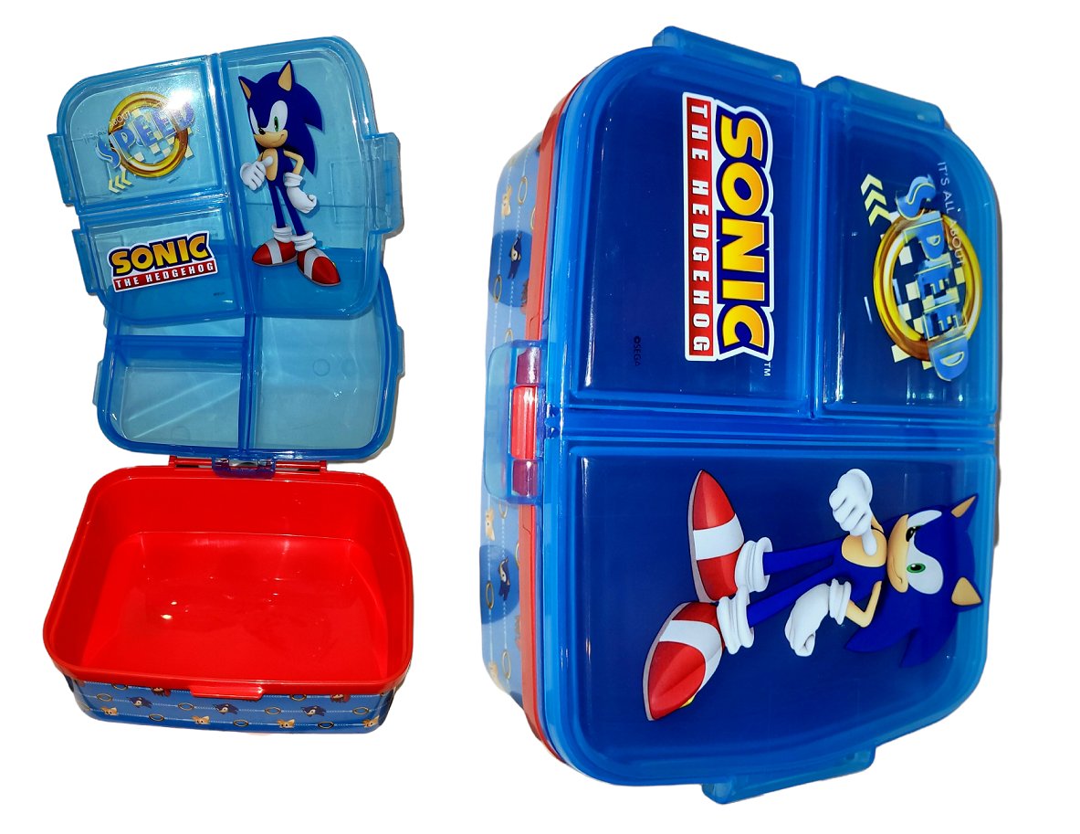 SONIC Pudełko Organizer  Lunchbox 4 komory