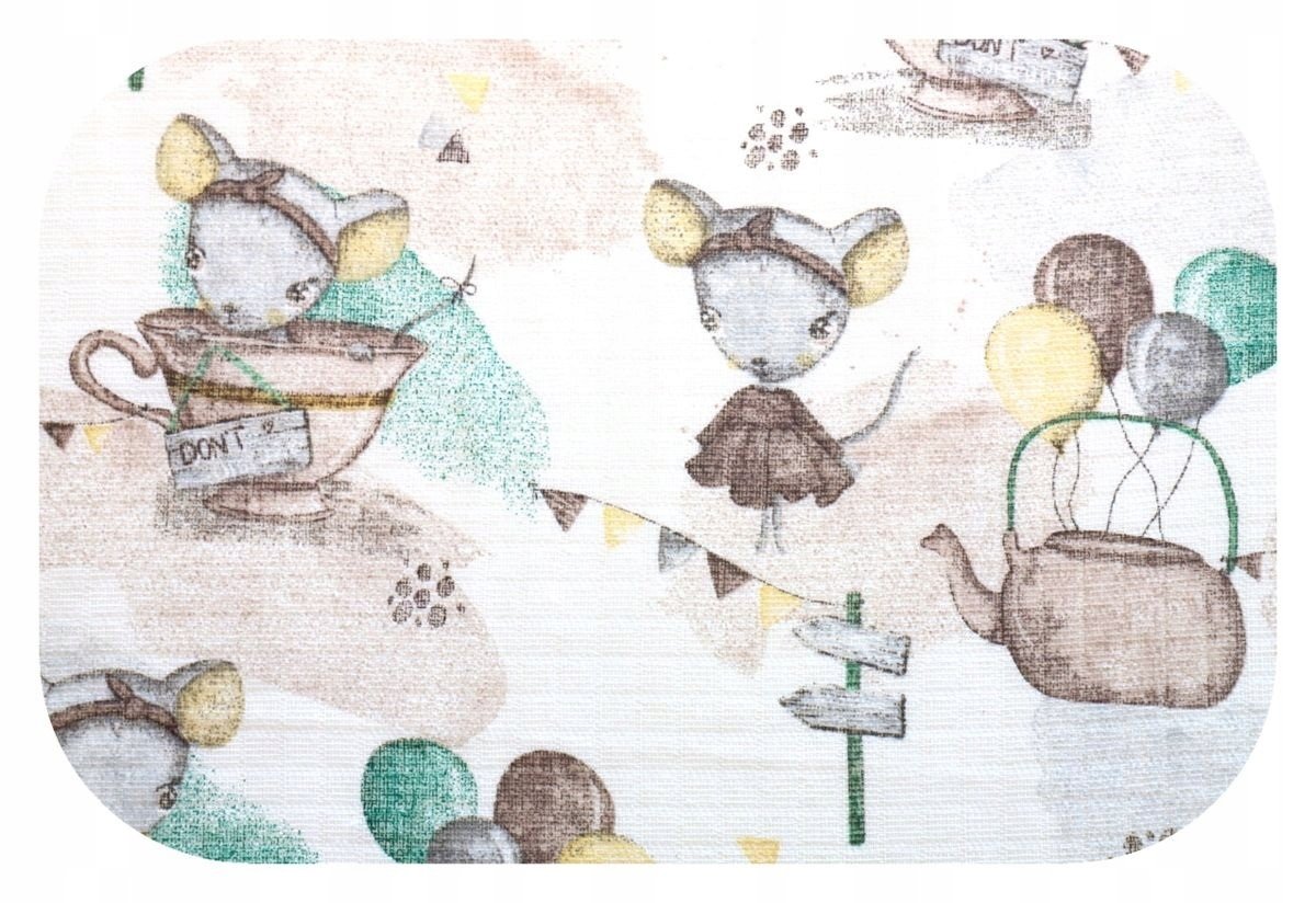 EGA PIELUCHA TETRA DRUK 70/80 MYSZKA W FILIŻANCE