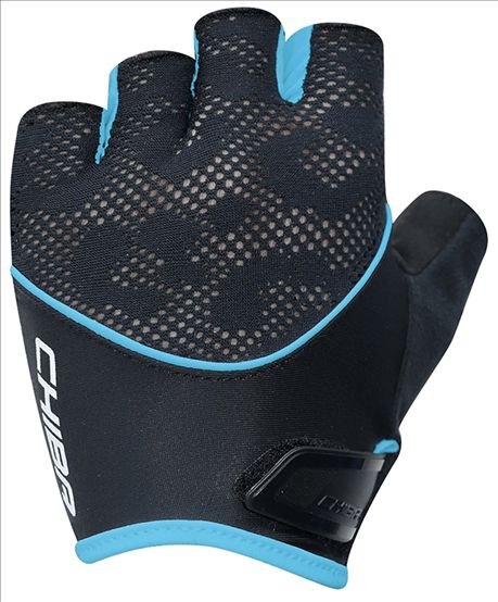 Chiba Lady Gel, Rękawiczki rowerowe, Czarno/Turkusowe, rozmiar L