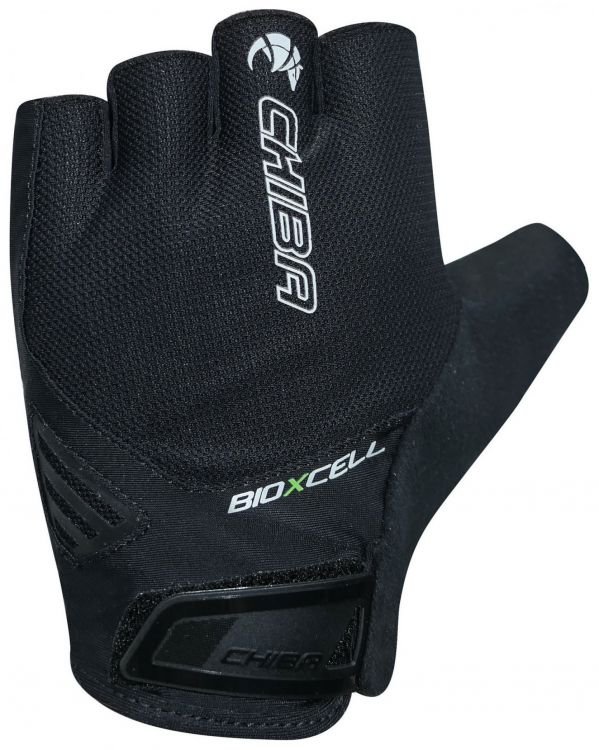 Chiba Bioxcell Air, Rękawiczki rowerowe, Czarne, rozmiar L