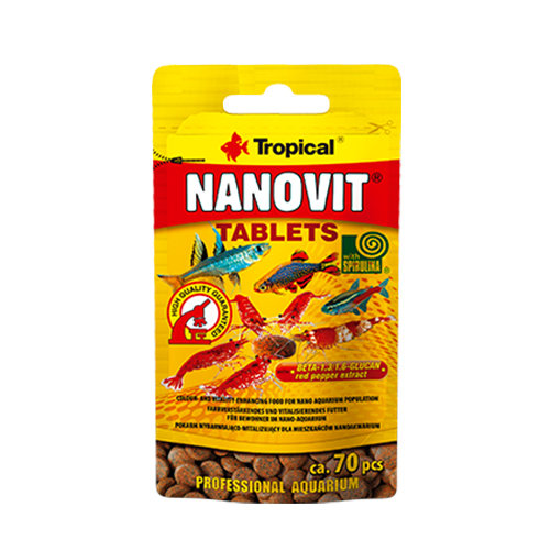 Tropical NANOVIT TABLETS 70SZT D/NARYBKU 59832 59832