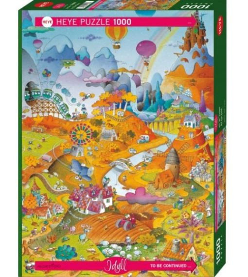 Heye in Athesia Kalenderverlag GmbH By The Field Puzzle 1000 Teile 58324