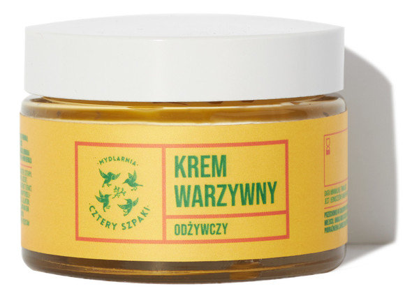 Mydlarnia 4 Szpaki Odżywczy krem warzywny do twarzy 50 ml